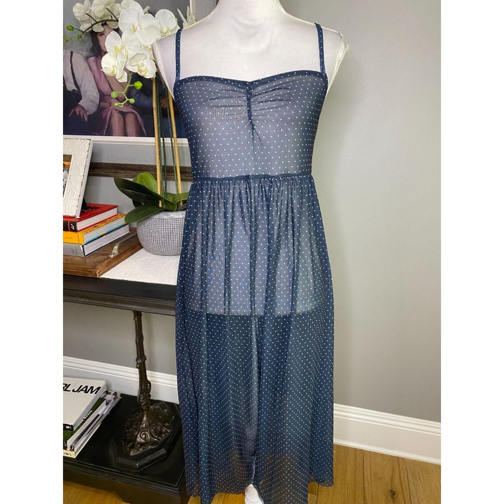 NEW Free People Madeline Slip Dress Polka Dot - Picture 6 of 11